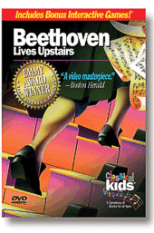 Beethoven Lives Upstairs VHS Video